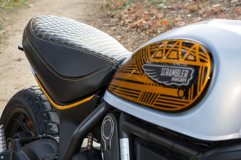Illustration for article titled This Rad Ducati Scrambler Custom Is What You Get When You Mix Work And Love